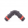CODO GOTEO SEGURIDAD 18mm