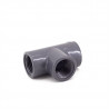 TE PVC 90º-ROSCAR 1 1/4'