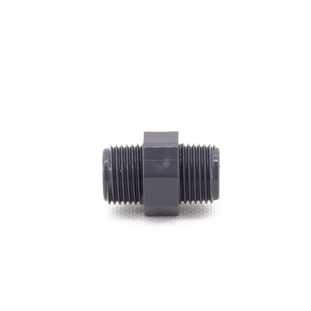 MACHON PVC DOBLE ROSCA 1 1/2'