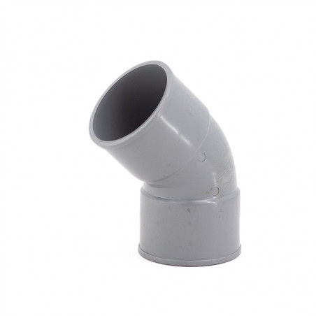 CODO PVC H-H 45º  40mm