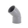CODO PVC H-H 45º  40mm