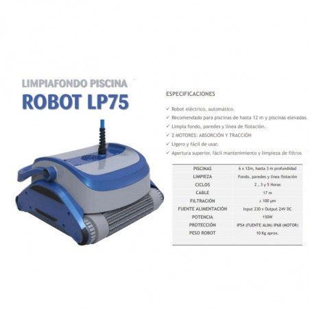 LIMPIAFONDOS ELECTRICO OP 32 (PIXEL)