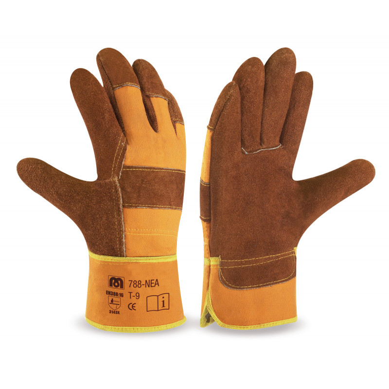GUANTES CUERO T/AMERICANOS