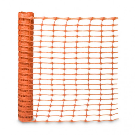 ROLLO MALLA PROTECCION NARANJA 1x50M