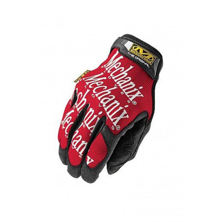 GUANTES MECANIX PIEL SINT./SPANDEX ROJO T/9 "outle