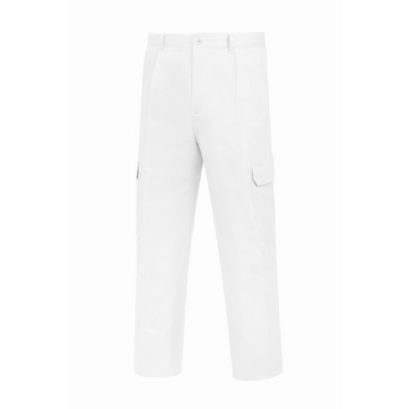 PANTALONES TERGAL T.56 BLANCO