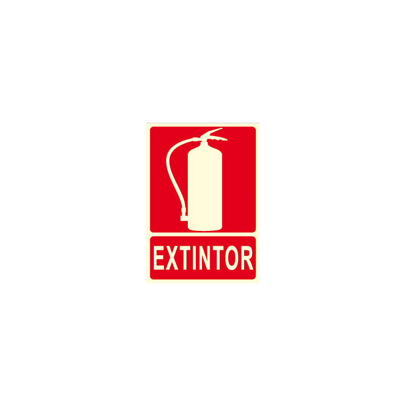 CARTEL INCENDIOS EXTINTOR Ref.1001
