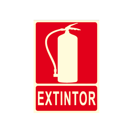 CARTEL INCENDIOS EXTINTOR Ref.1001