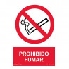 CARTEL PROHIBIDO FUMAR Ref.1021