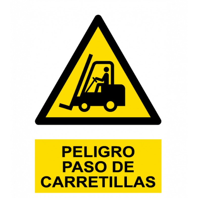 CARTEL CARRETILLA REF.1024