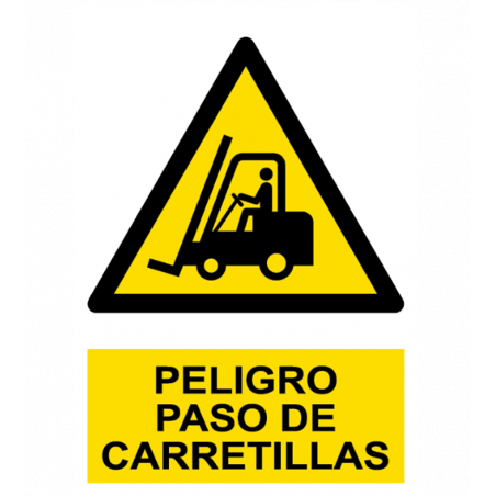 CARTEL CARRETILLA REF.1024