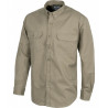CAMISA BEIGE M/CORTA T/40
