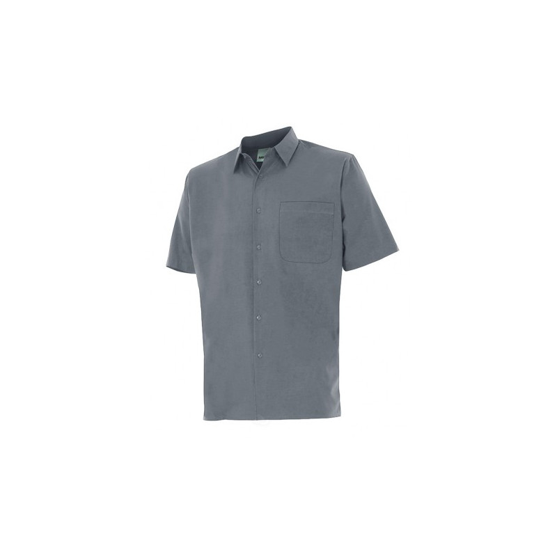 CAMISA GRIS M/CORTA T/44