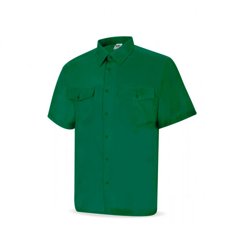 CAMISA VERDE M/CORTA T/42