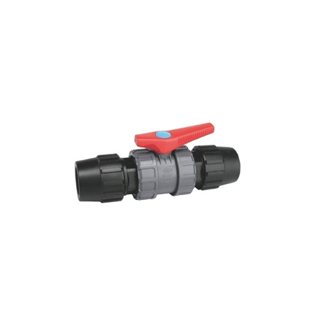 VALVULAS PVC ENLACE A P.E  75mm