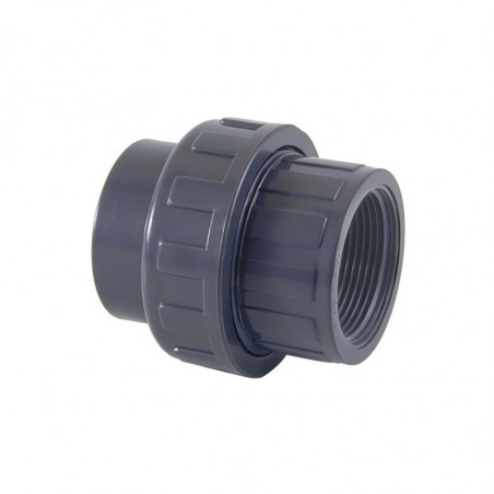 ENLACE PVC 3 PIEZAS ROSCA H 3/4"