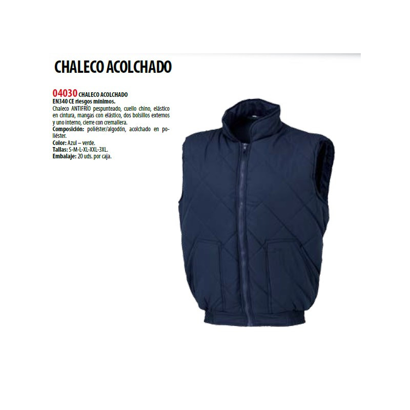 4030 ANTIFRIO S/MANG.VERDE T-XXL "Outlet"