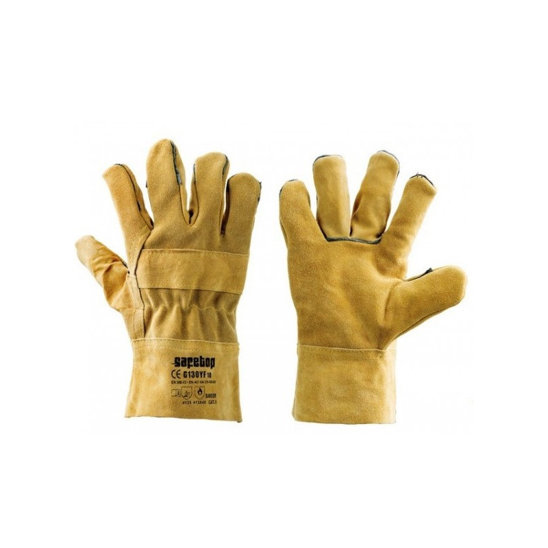 GUANTES CUERO SOLDADOR CORTO REF.7117 "Outlet"