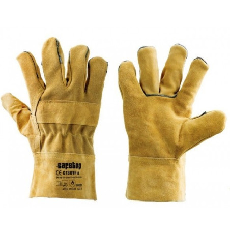 GUANTES CUERO SOLDADOR CORTO REF.7117 "Outlet"