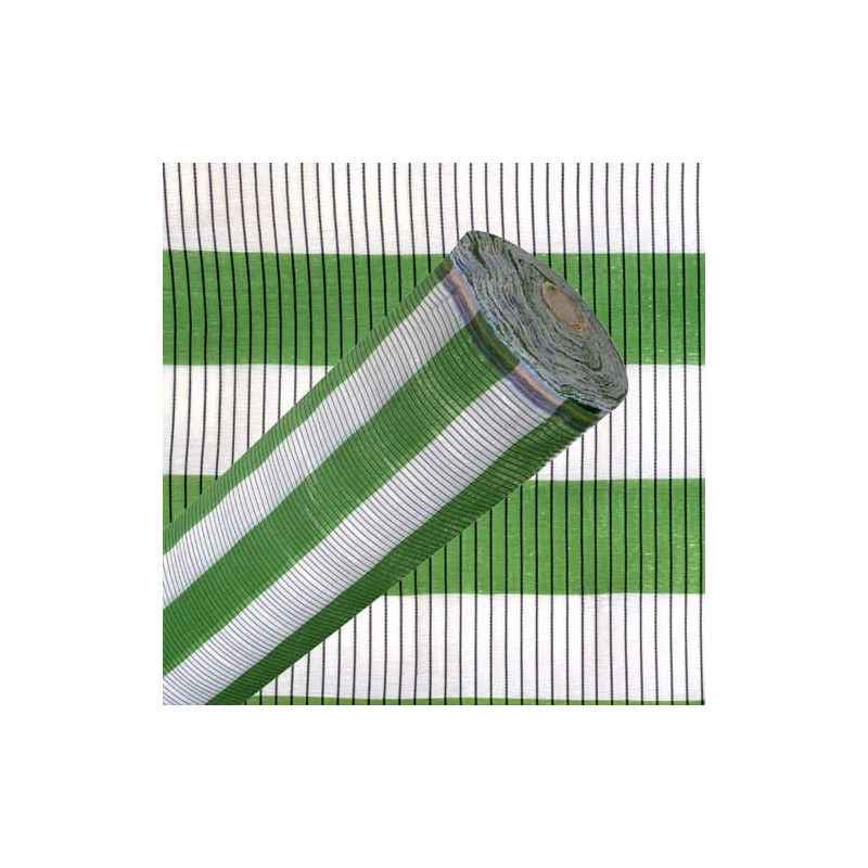 MALLA SOMBRA 90% VERDE-BLANCA 3 Mts.