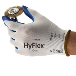 GUANTES HYFLEX AZUL 11-900 T-7 "Outlet"