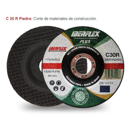 DISCO CORTE PIEDRA 115x3x22mm "OUTLET"