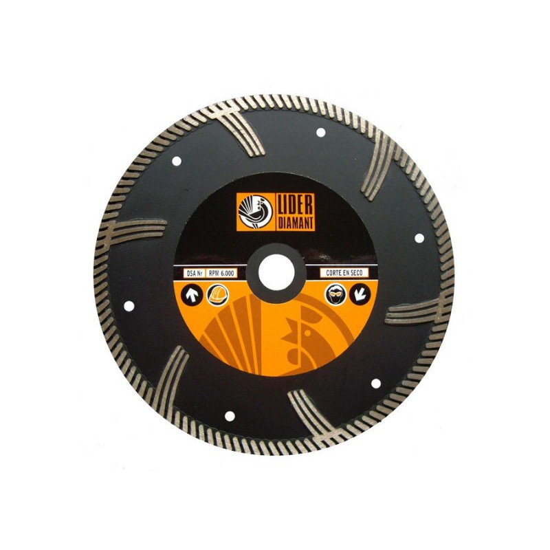 DISCO "LIDER" FERROGRES/HORMIGON LD46P 230mm "Outl