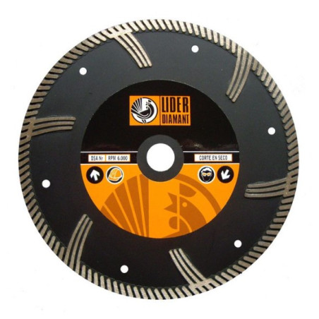 DISCO "LIDER" FERROGRES/HORMIGON LD46P 230mm "Outl