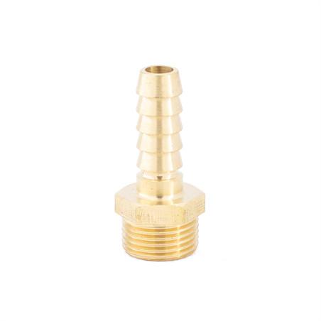 RACOR MANGUERA LATON MACHO 2 x 56mm