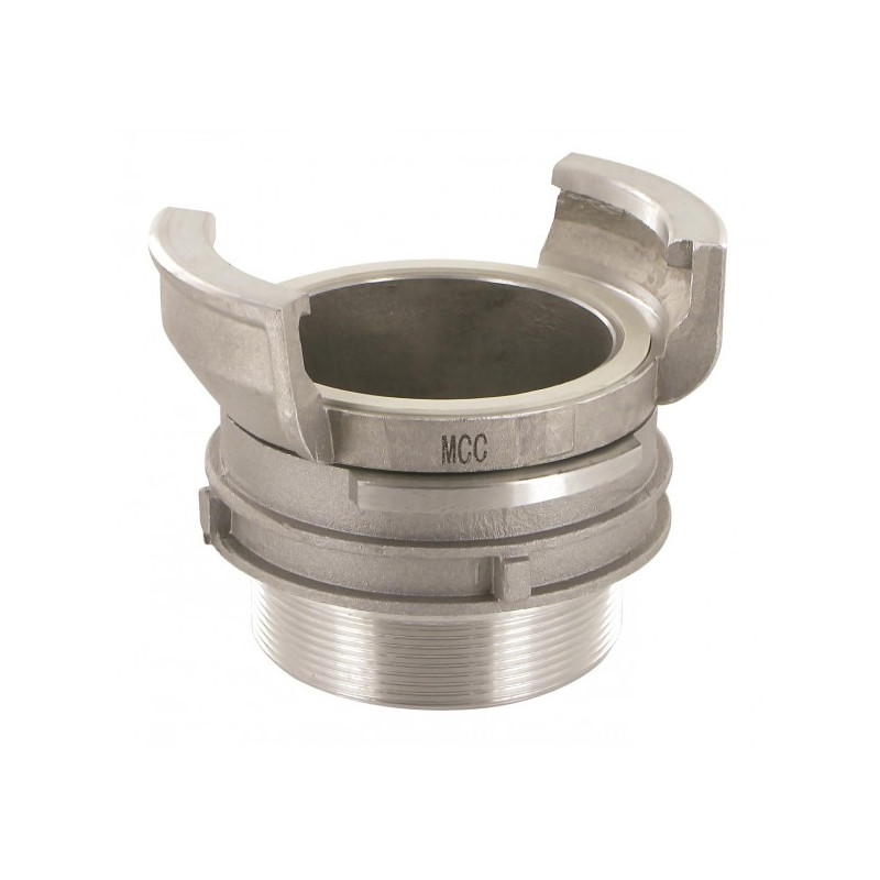 GUILLEMIN ALUMINIO MACHO CON CIERRE 80 - 3"
