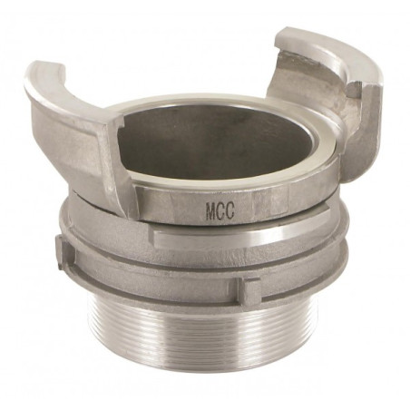 GUILLEMIN ALUMINIO MACHO CON CIERRE 80 - 3"