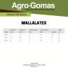 Mts MANG. MALLALATEX VERDE 15x21