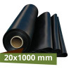 Kgs.GOMA SOLA NEGRA 20mmx1000mm