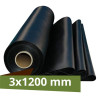 Kgs.GOMA SOLA NEGRA  3mmx1200mm