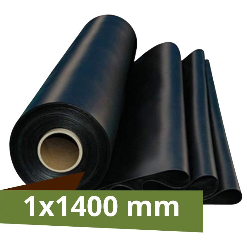 Kgs.GOMA SOLA NEGRA  1mmx1400mm