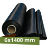 Kgs.GOMA SOLA NEGRA  6mmx1400mm