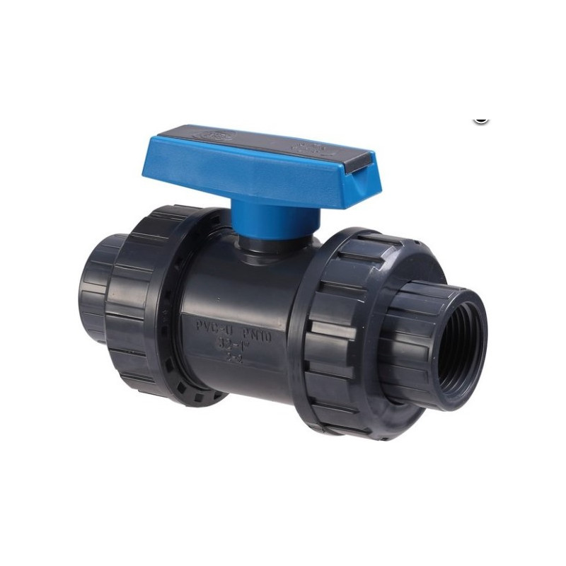 VALVULAS PVC ROSCAR 1 1/4"
