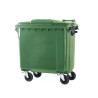 CONTENEDOR 1100 Lts VERDE C/RUEDAS